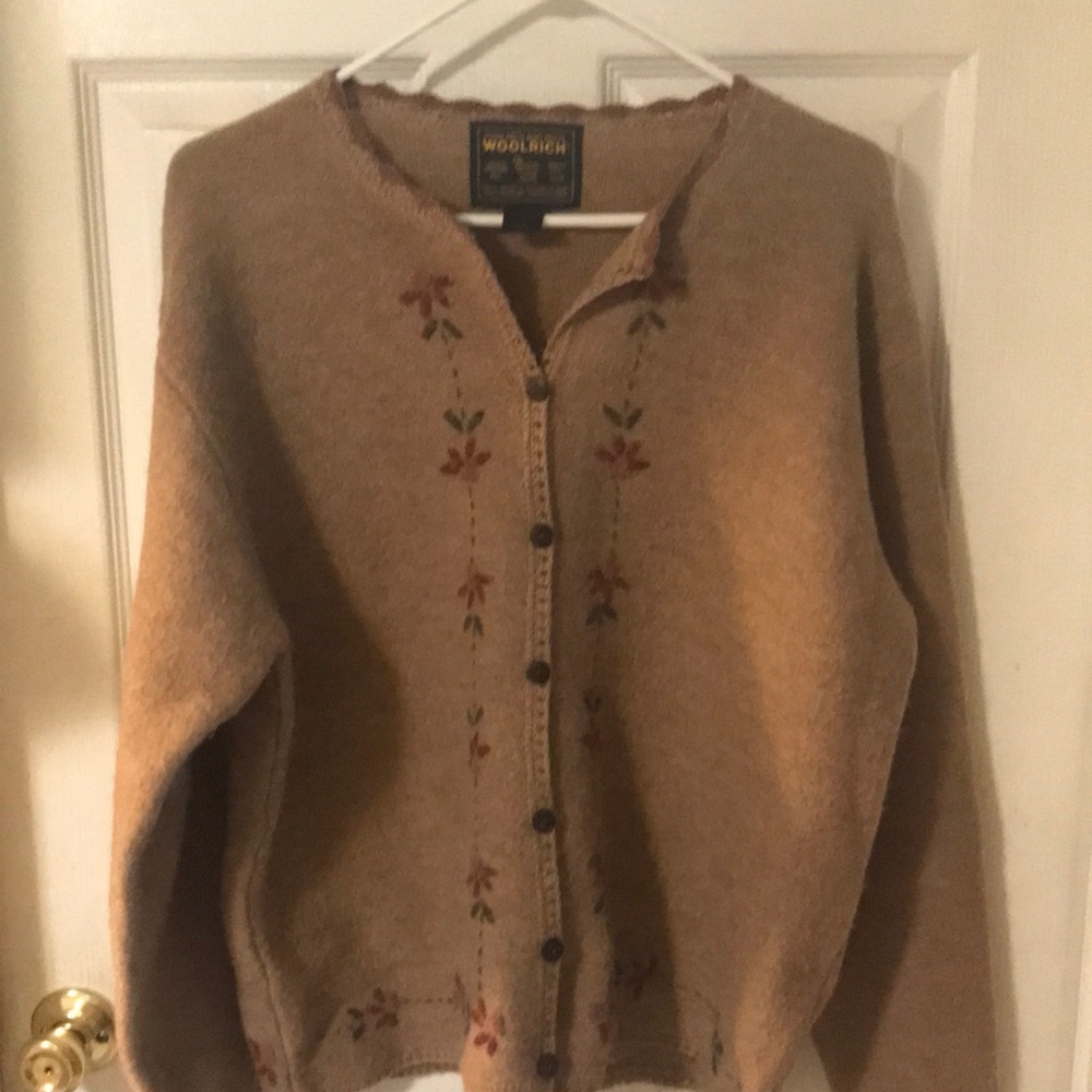 John Rich and Bros. Woolrich cardigan wool sweater